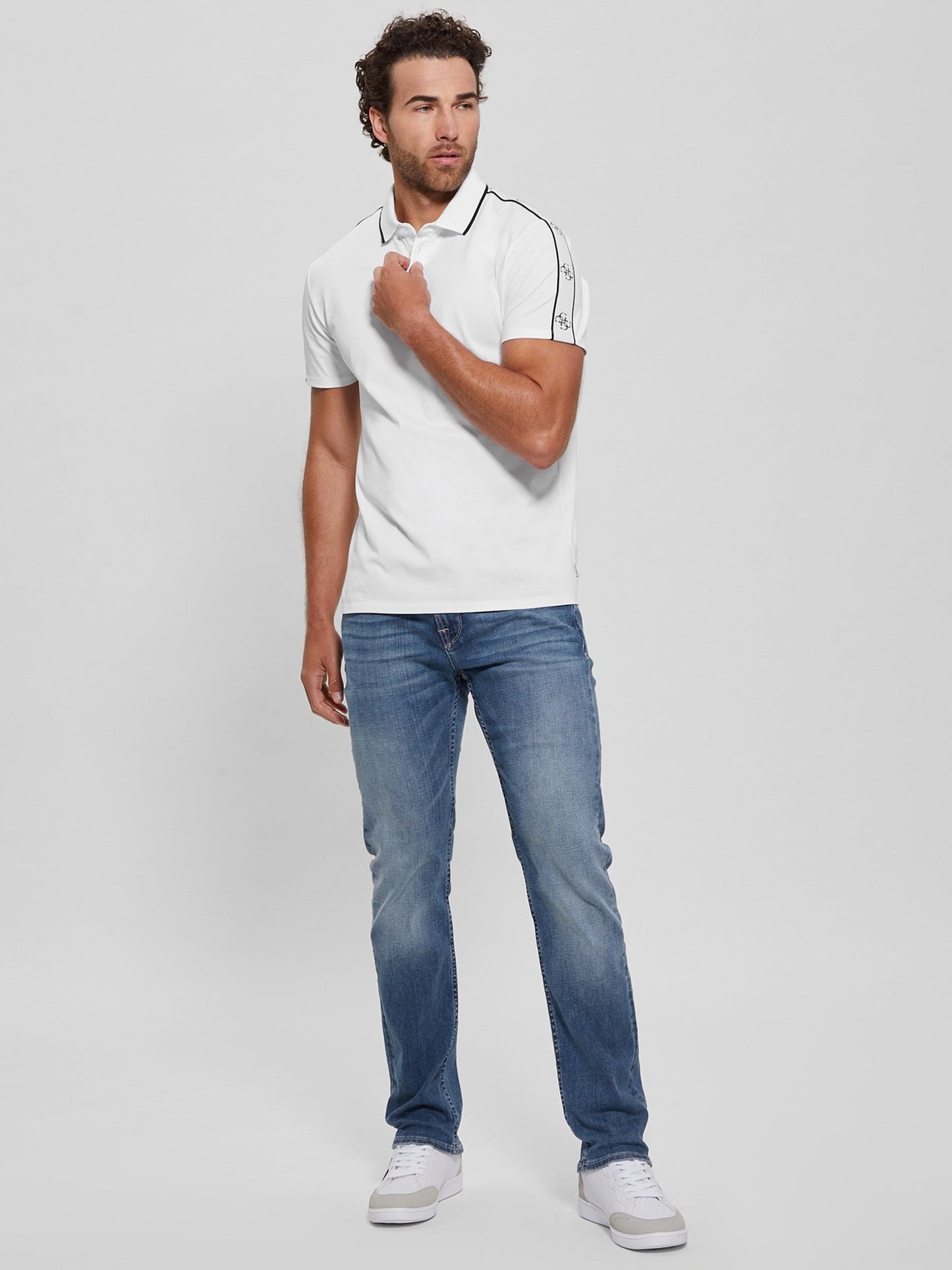 SS GUESS QUATTRO G TAPE POLO