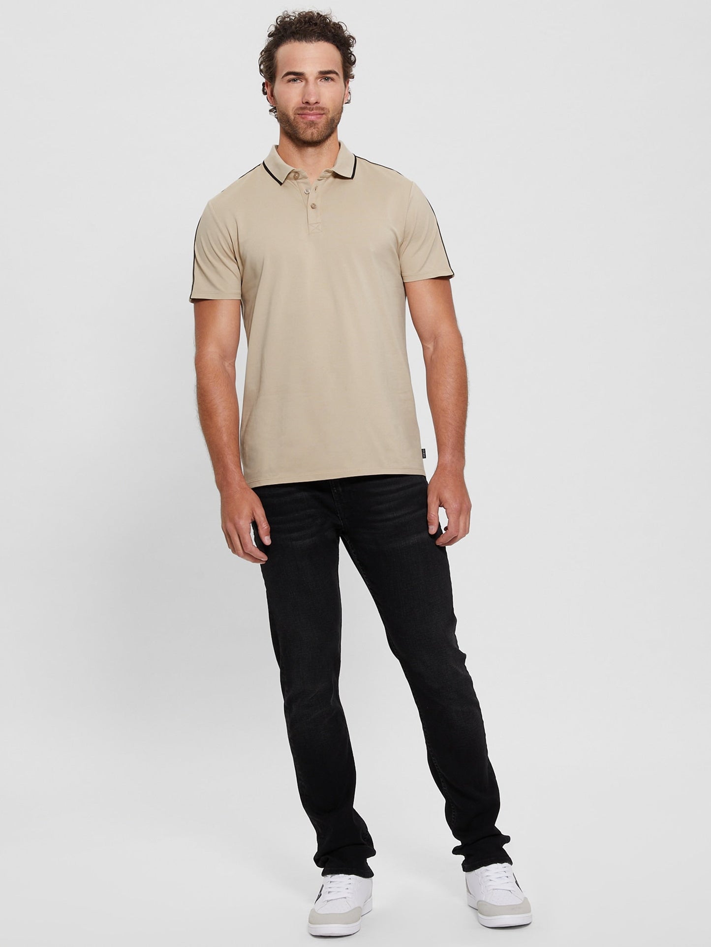 SS GUESS QUATTRO G TAPE POLO