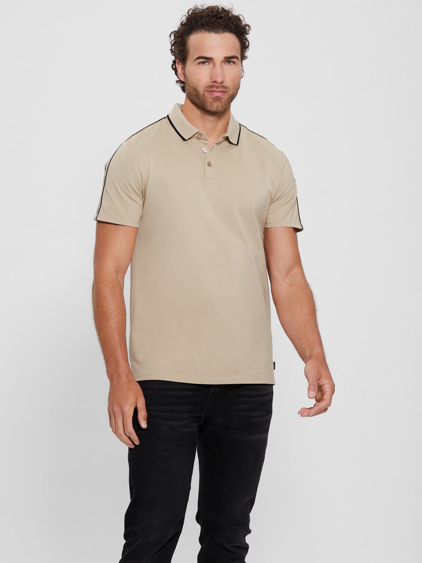 SS GUESS QUATTRO G TAPE POLO