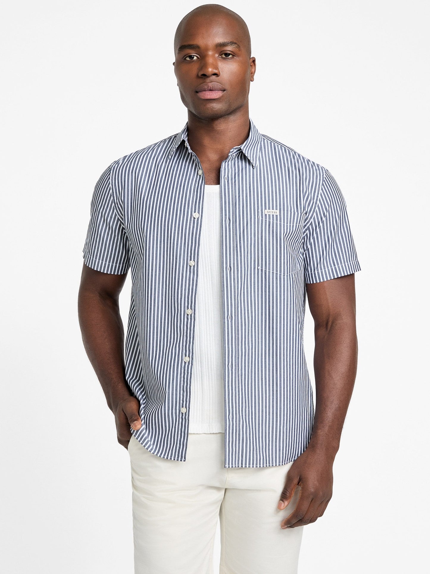 SS COLLINS PKT SHIRT