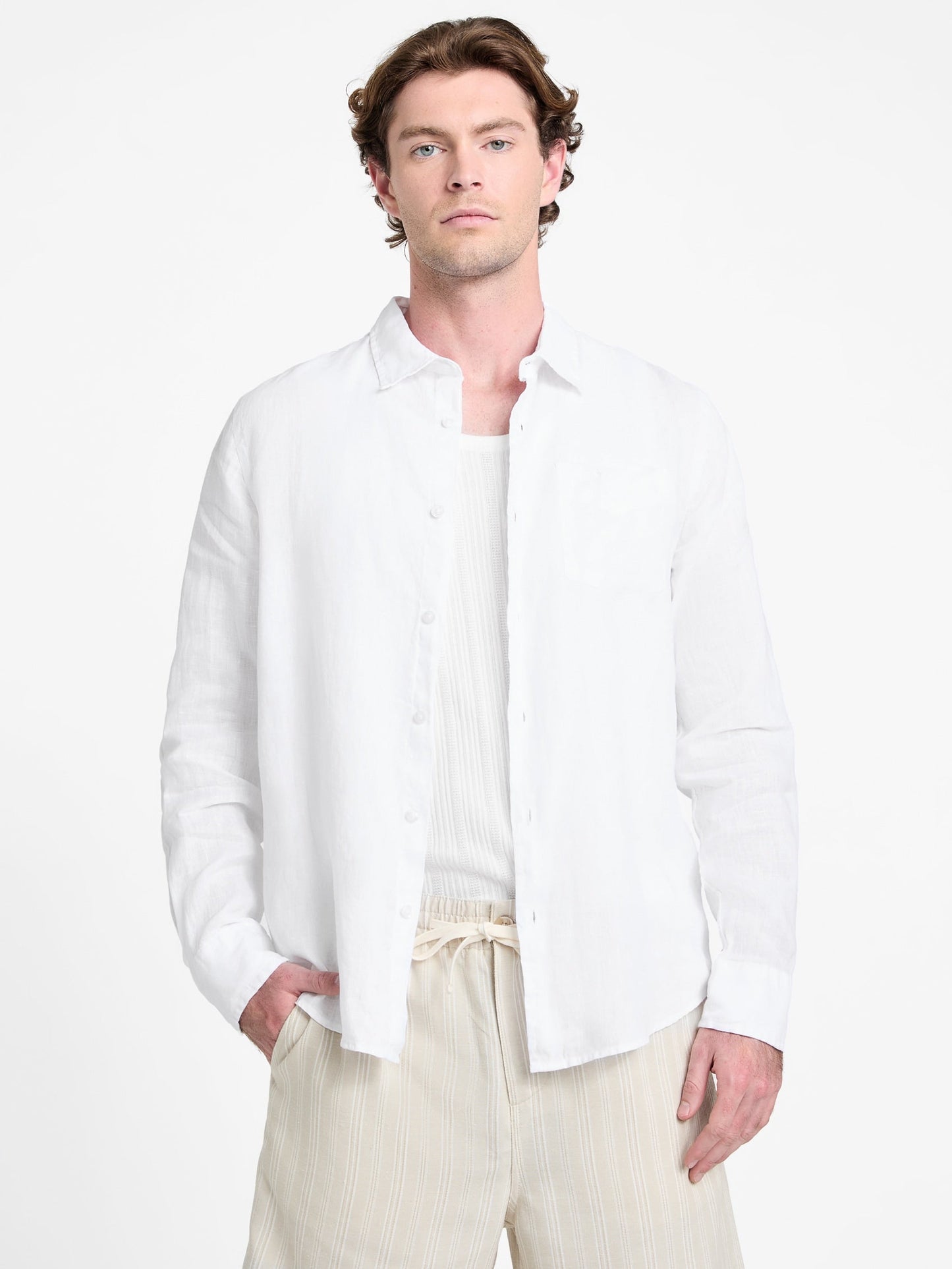 LS NAPA LINEN SHIRT