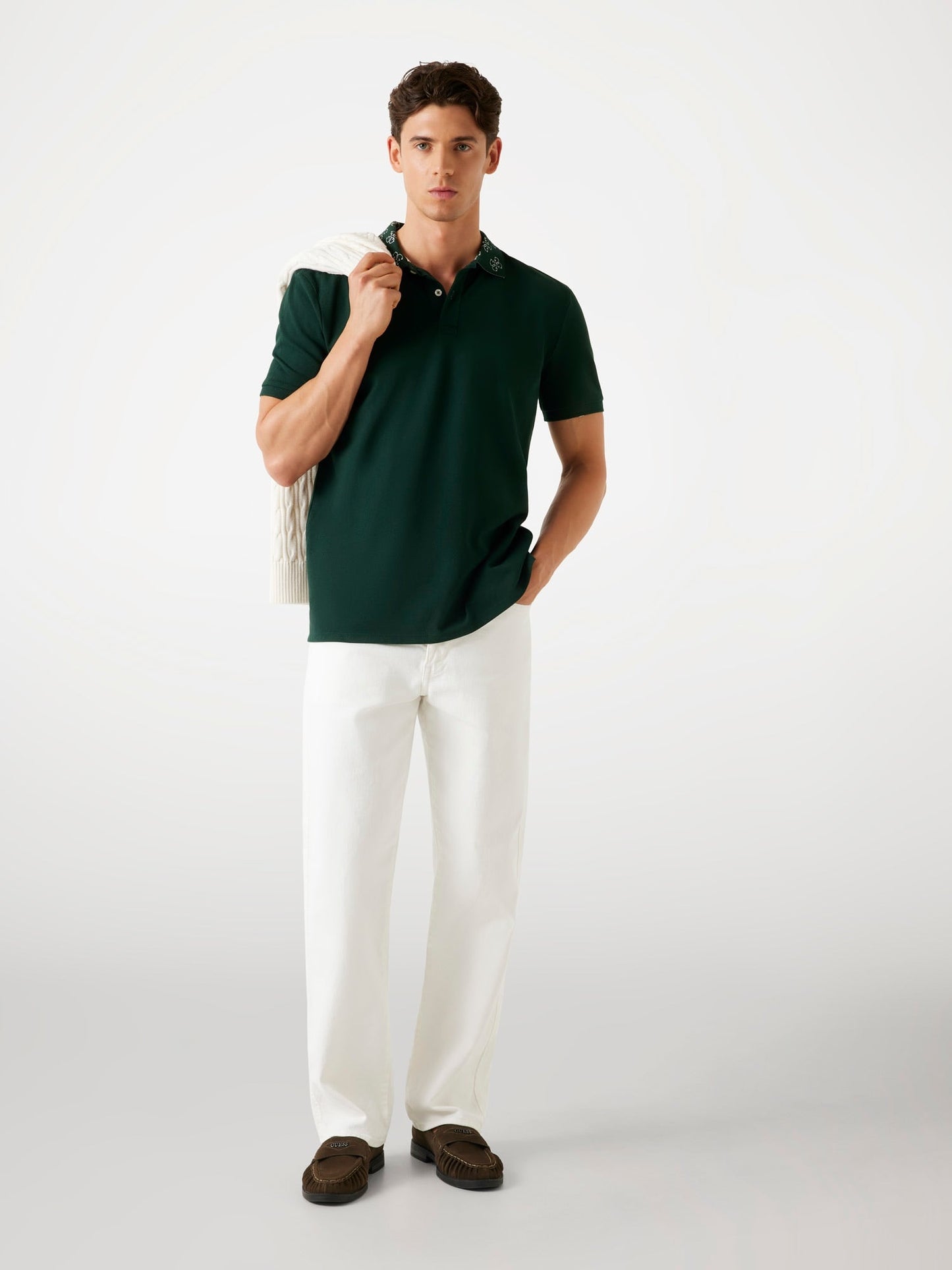 POLO SS LOGO JCRD CO