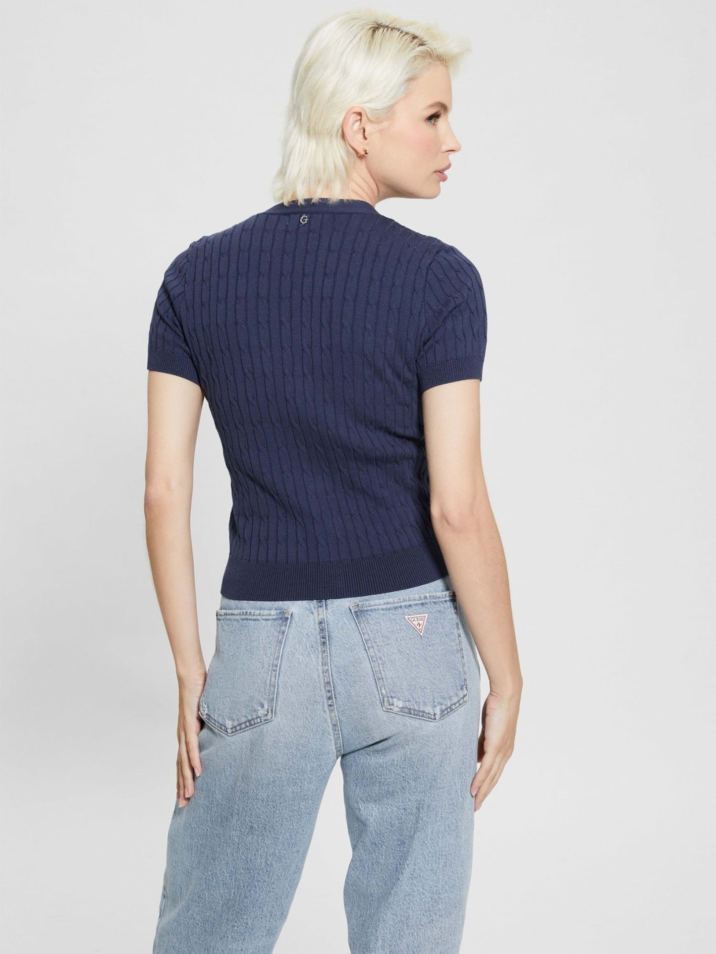 SS TWISTED CABLE LISA CARDIGAN