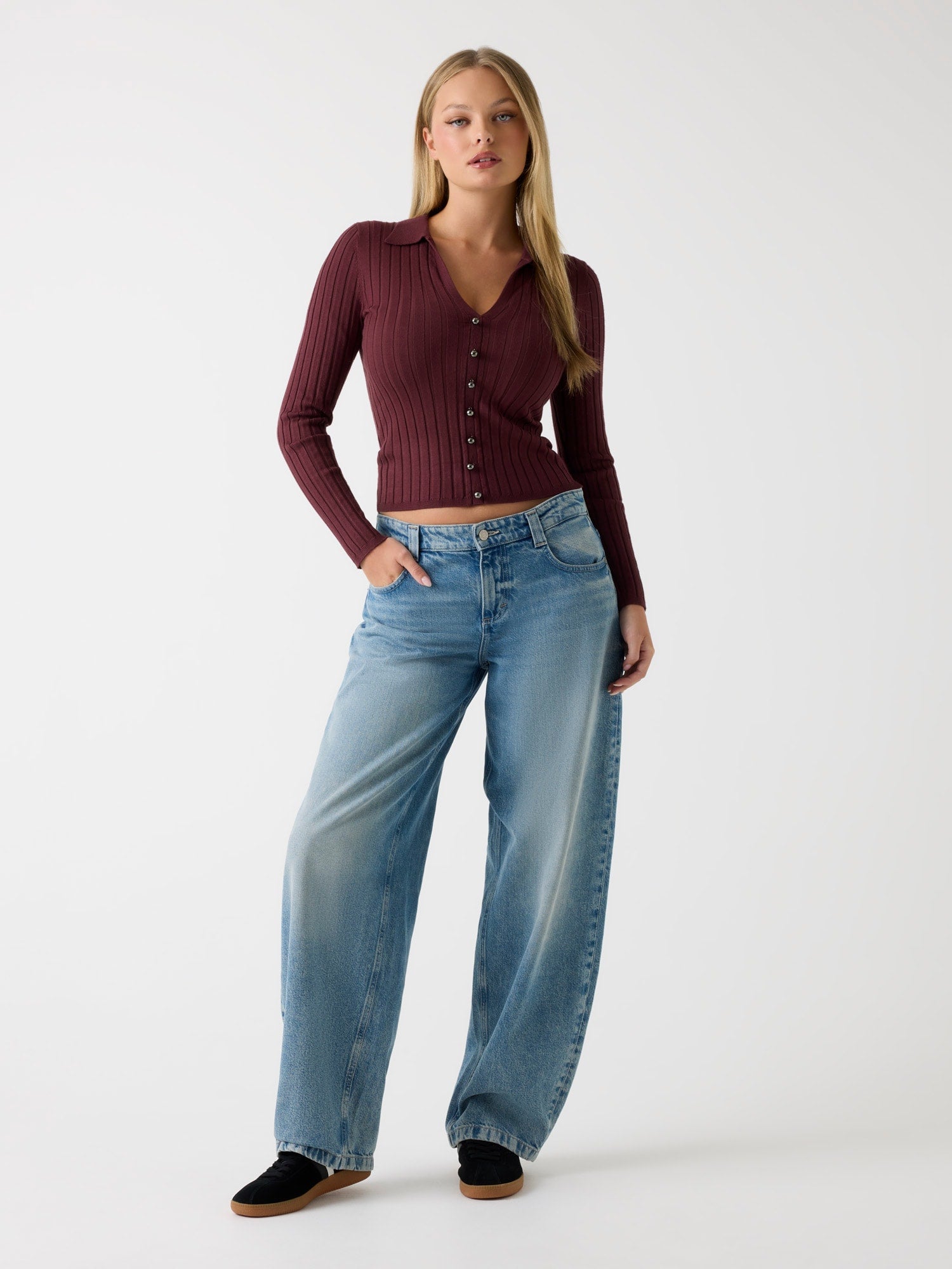 LS VN RIB MIRANDA SW – GUESS PANAMA | WEB OFICIAL