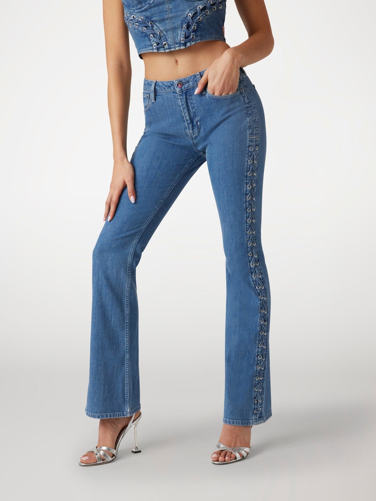 SEXY FLARE LACE UP