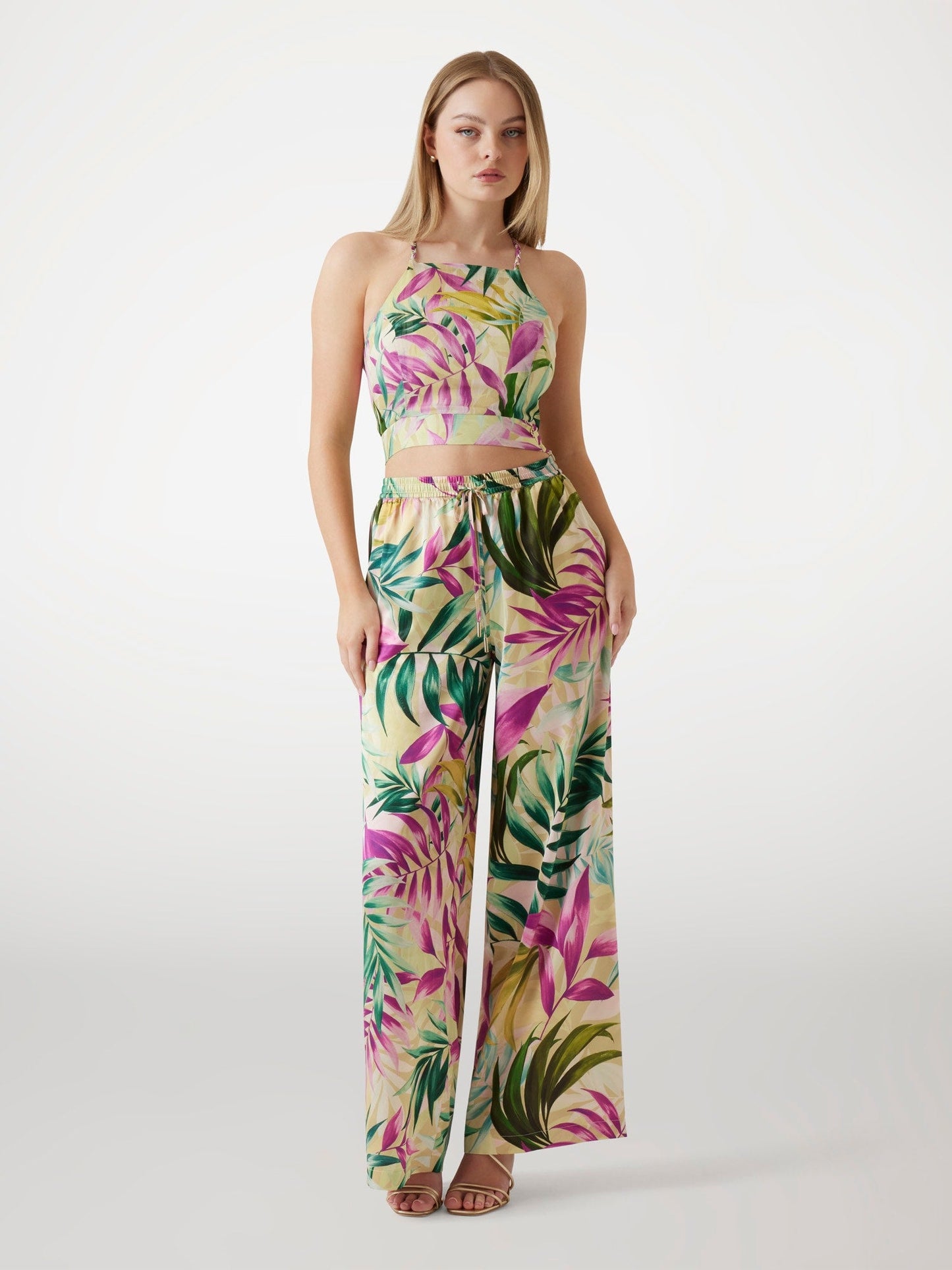 INES WIDE LEG JOGGER