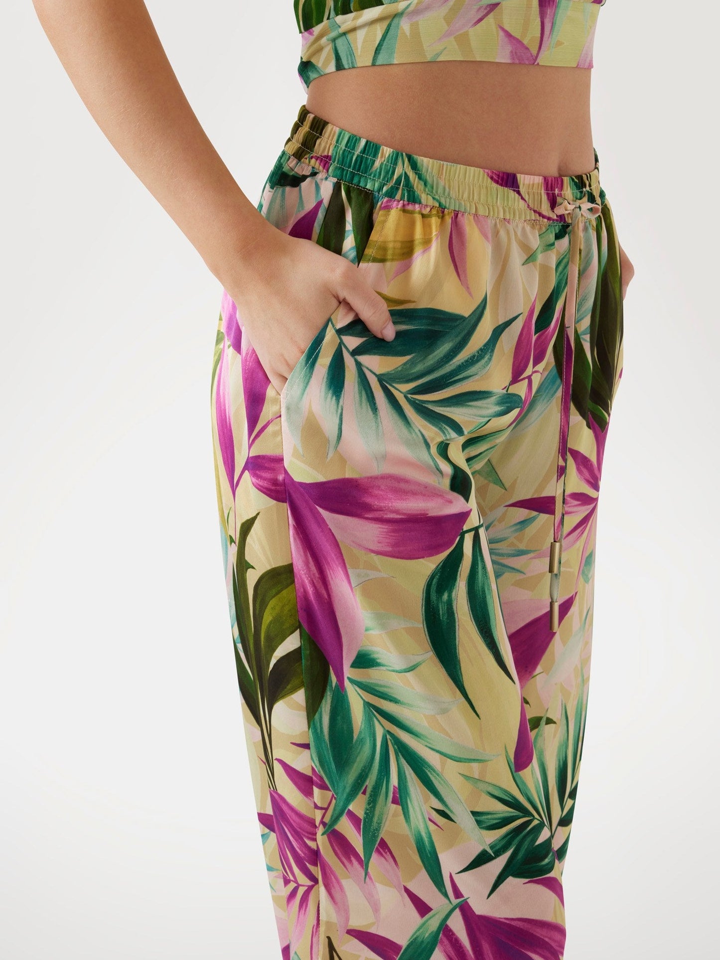 INES WIDE LEG JOGGER