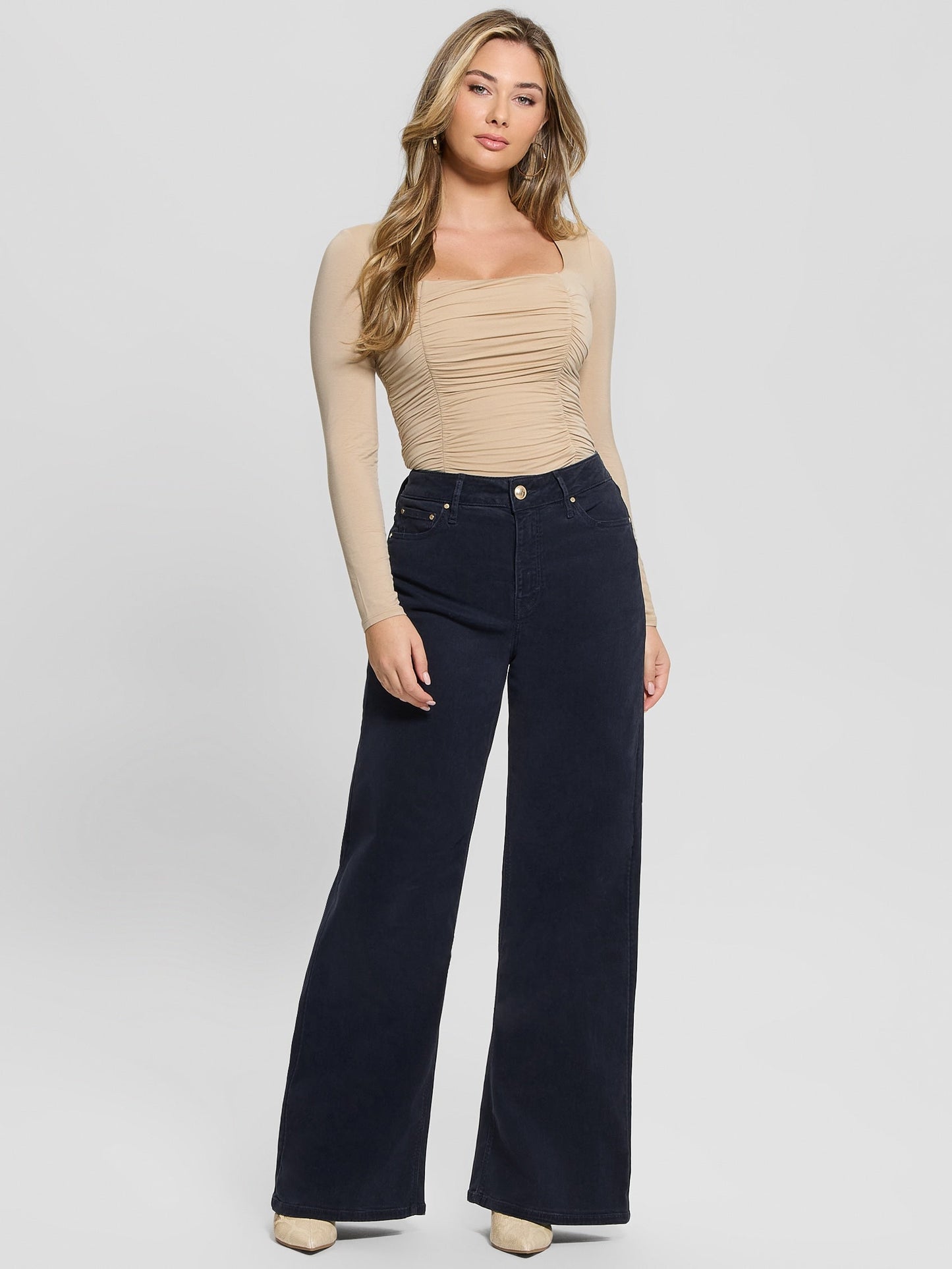 LS ADRIANNA SHIRRED