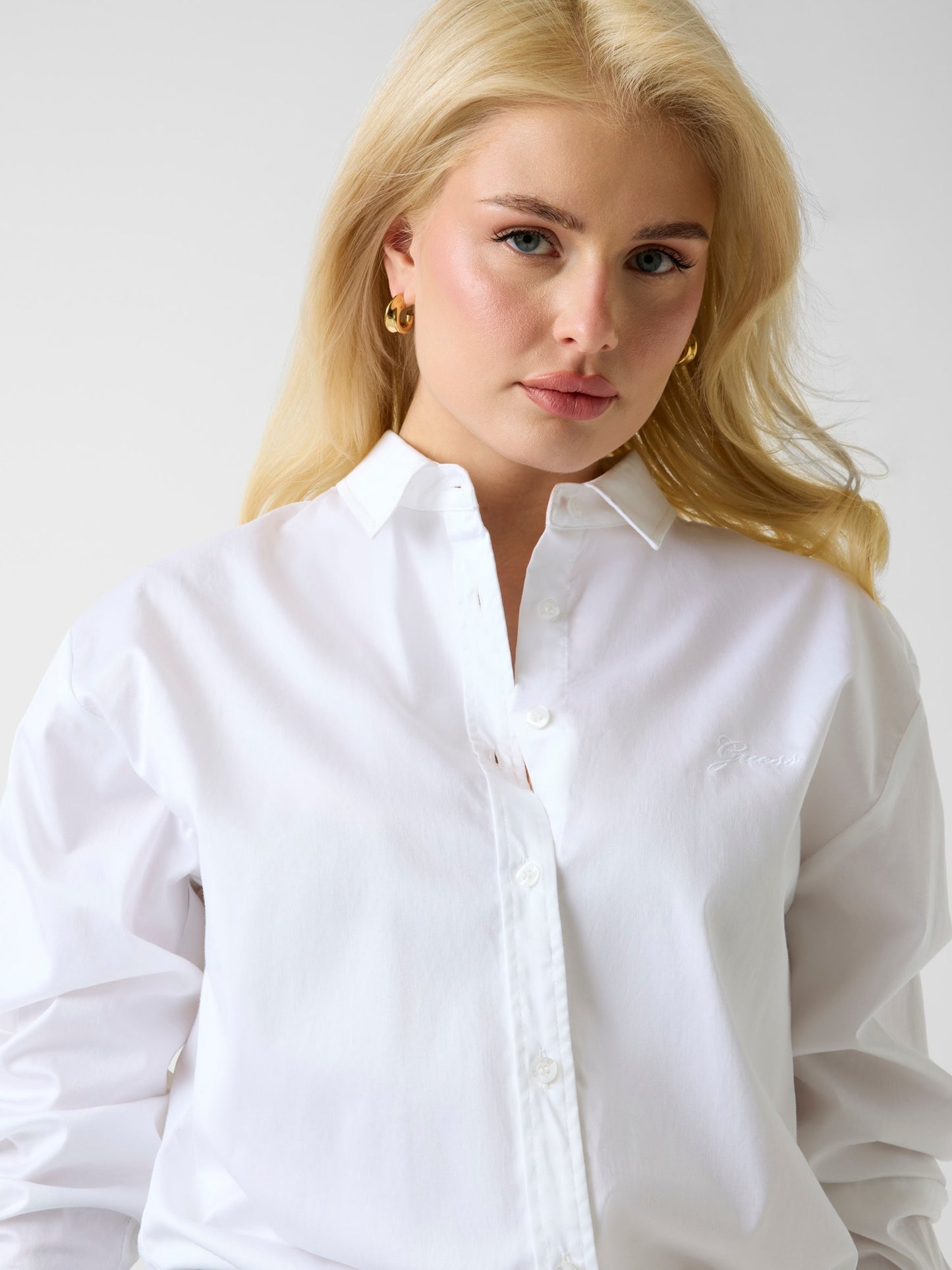 LS OVERSIZED POPLIN