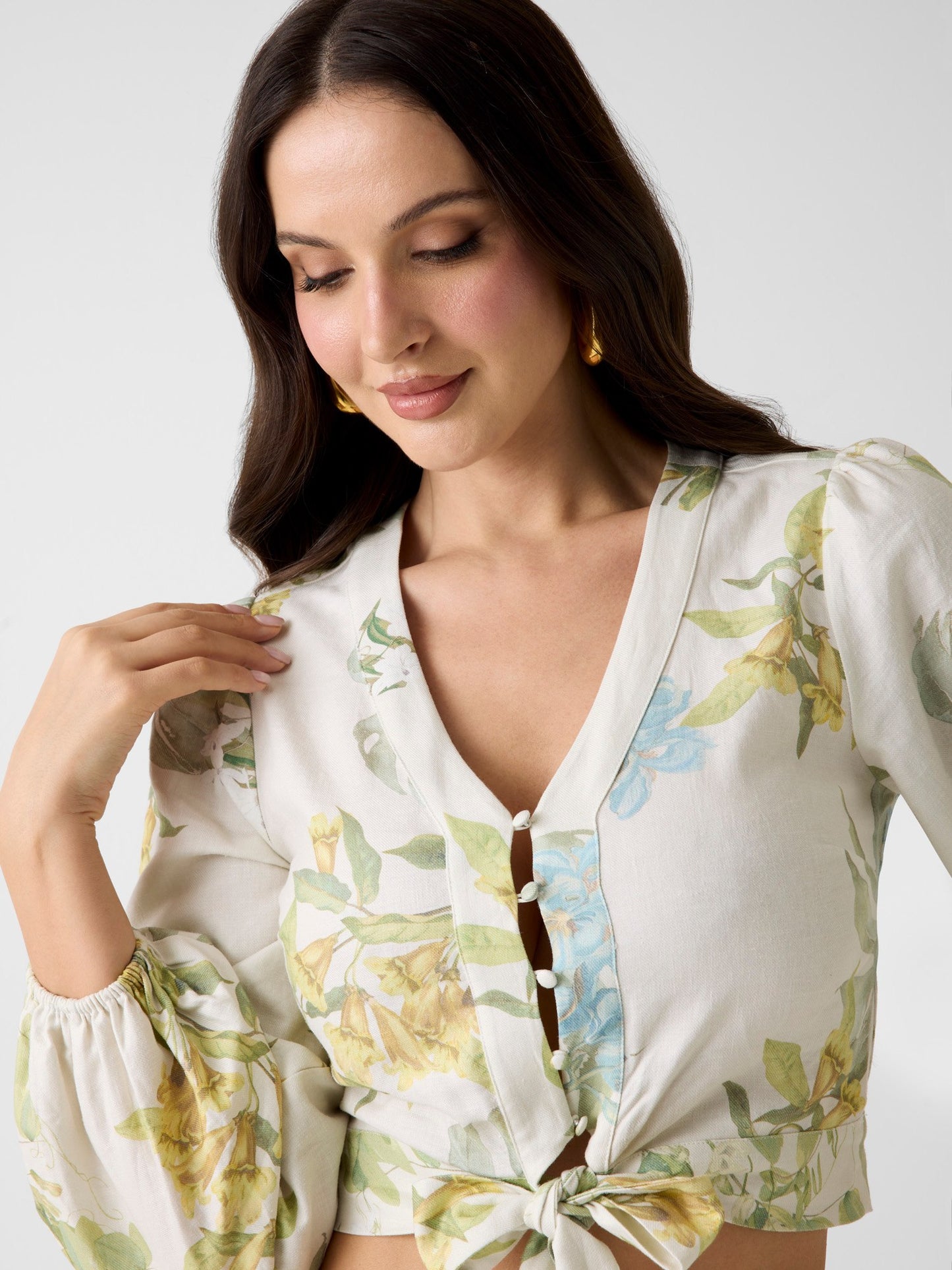 LS SHIRLEY LINEN TOP