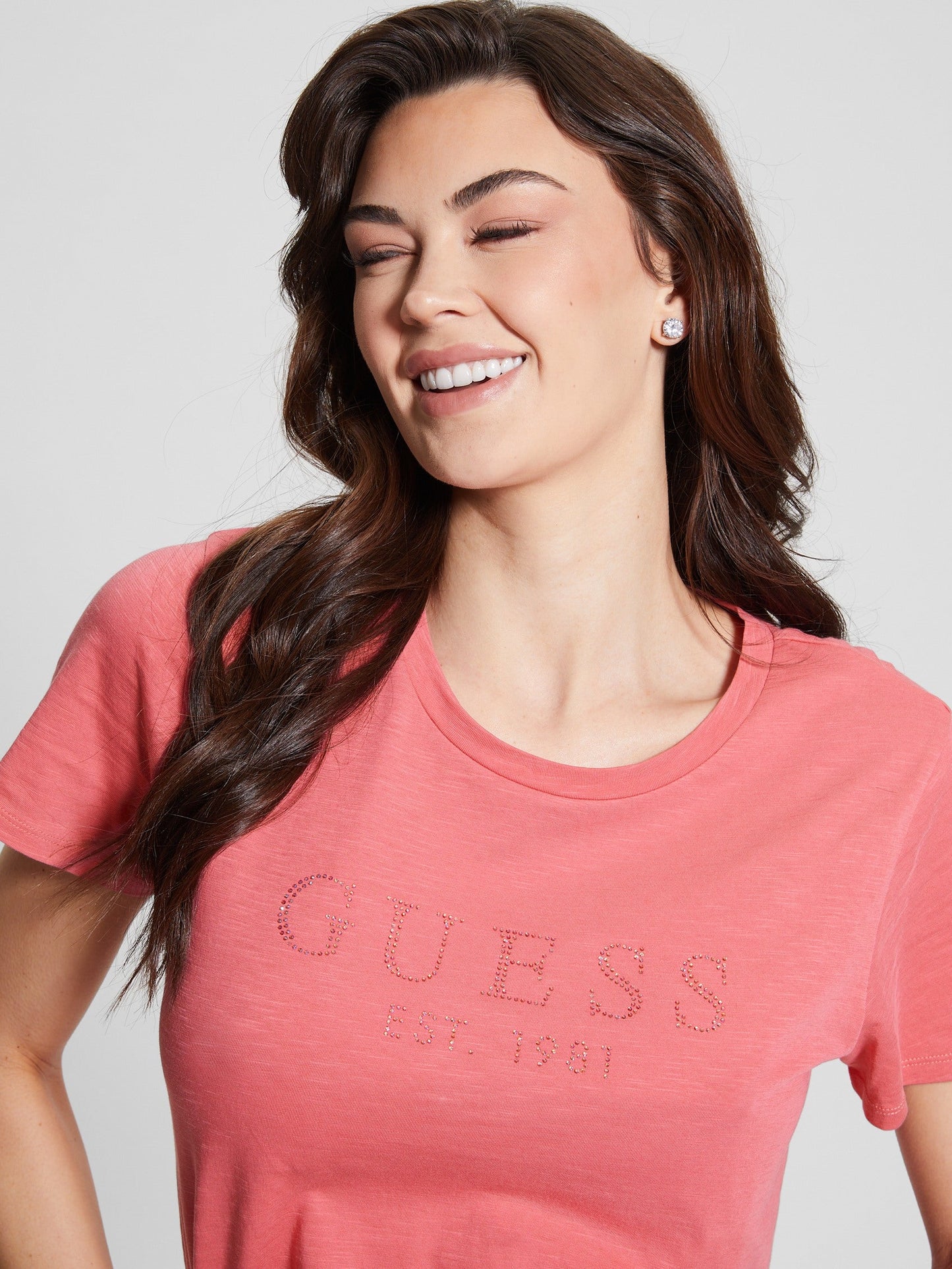 SS GUESS 1981 CRYSTAL EASY TEE
