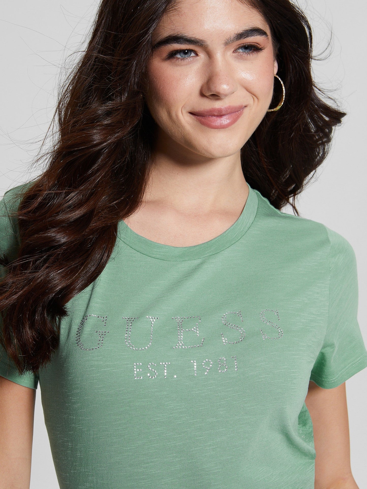 SS GUESS 1981 CRYSTAL EASY TEE