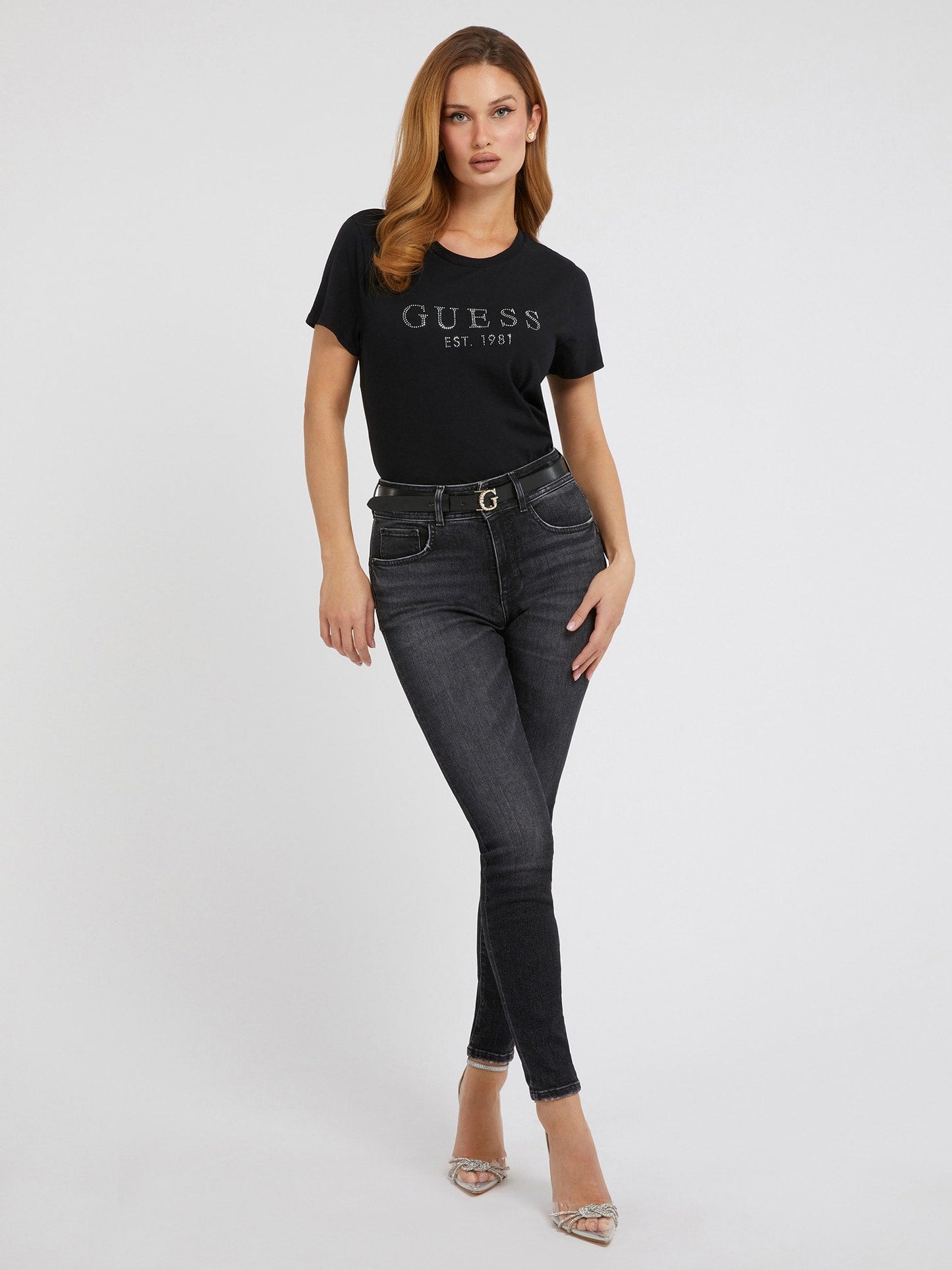 SS GUESS 1981 CRYSTAL EASY TEE