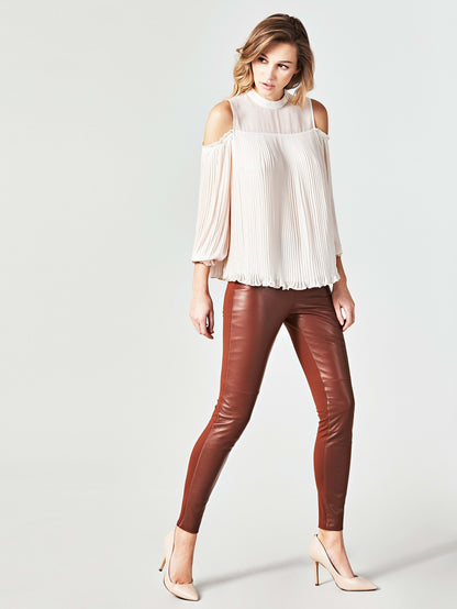 TABITHA PLEATED TOP