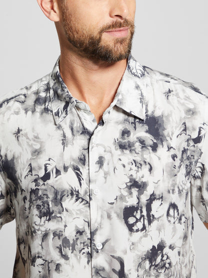 SS WAYCO SATEEN FLORAL SHIRT