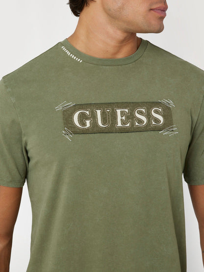 SS BSC GUESS APPLIQUE TEE