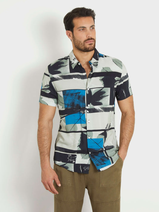 SS ECO RAYON PALM COLLAGE
