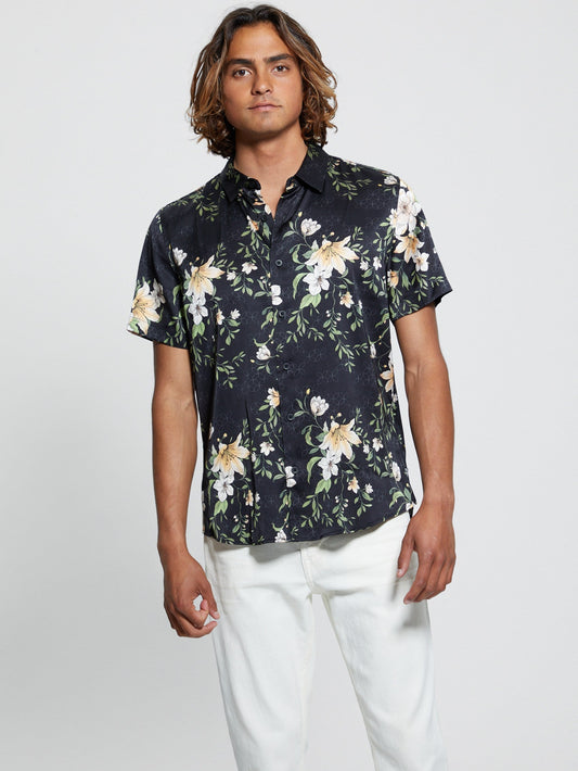 SS CHARM MIDNIGHT LILY SHIRT