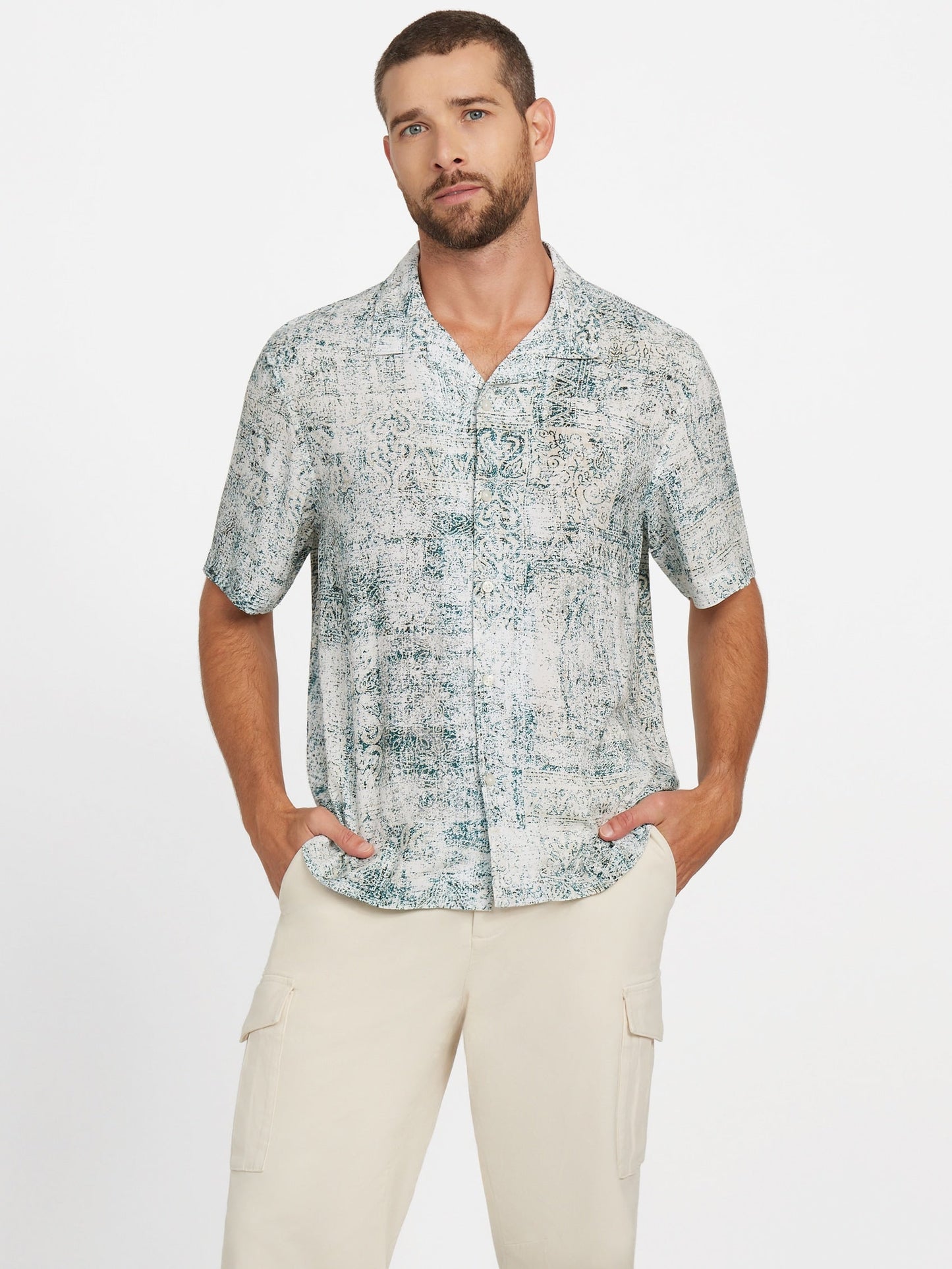 ECO RAYON PAISLEY SH