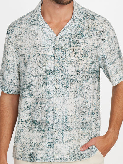 ECO RAYON PAISLEY SH