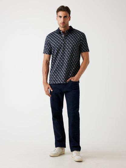 SS G JACQUARD POLO
