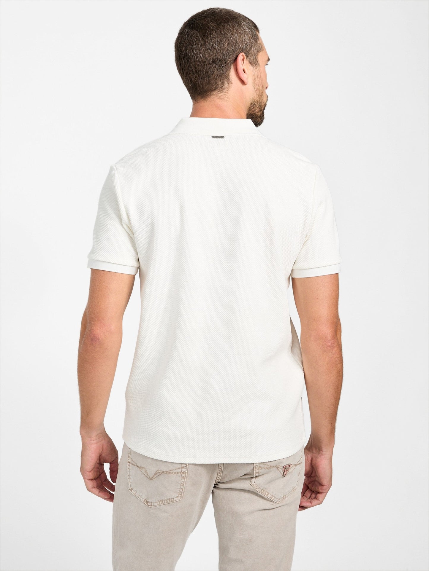 ECO SS AARON KNIT BU