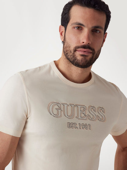 SS CN GUESS LOGO TEE