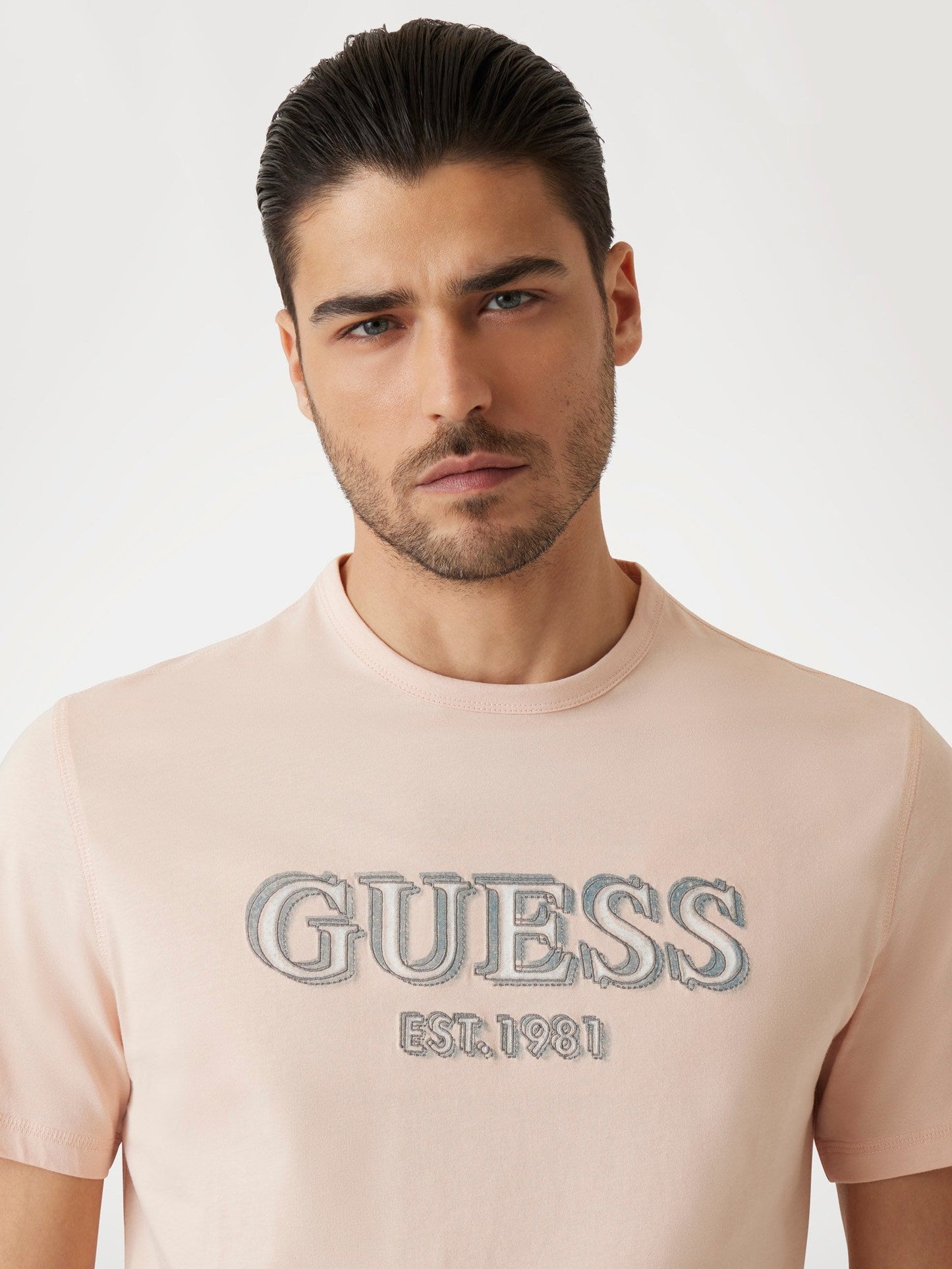 SS CN GUESS LOGO TEE