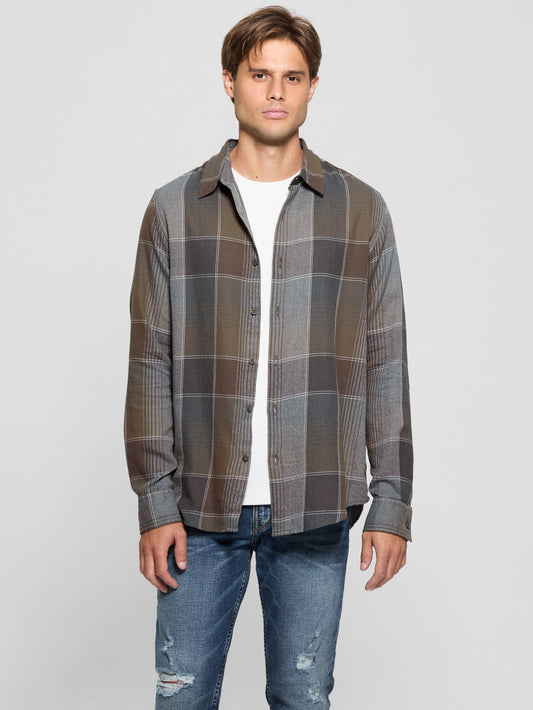 LS NOAH PLAID SHIRT
