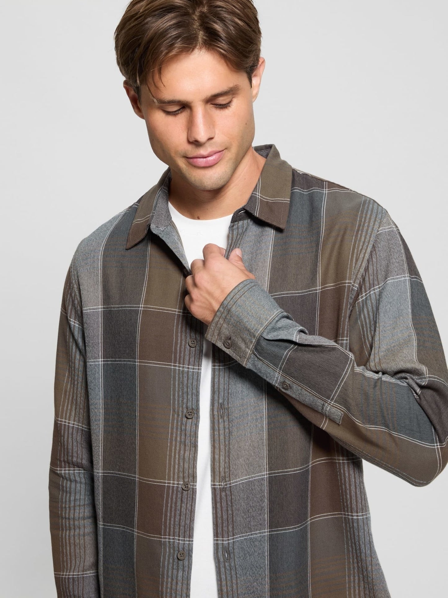 LS NOAH PLAID SHIRT