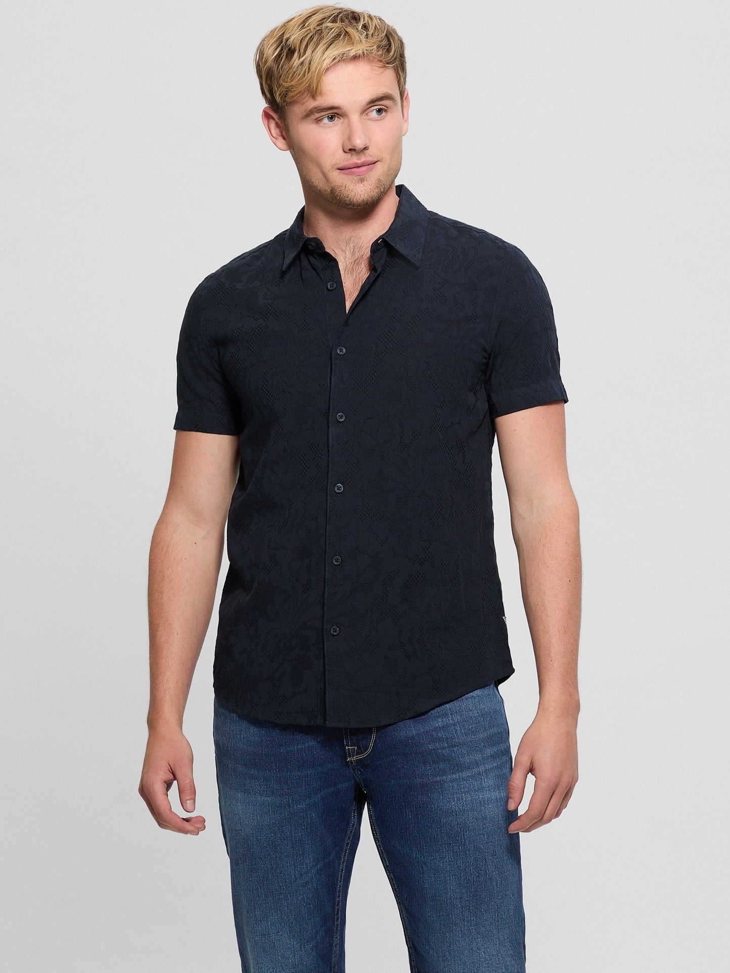 SS DAVIS JACQUARD SH