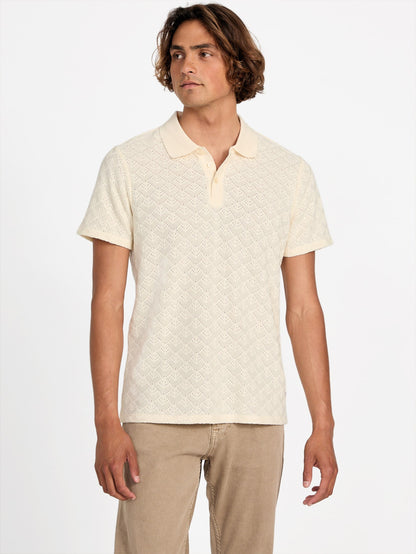SS LOGAN KNIT POLO