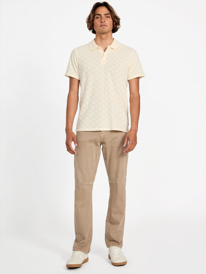 SS LOGAN KNIT POLO