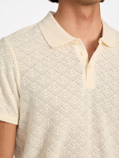 SS LOGAN KNIT POLO