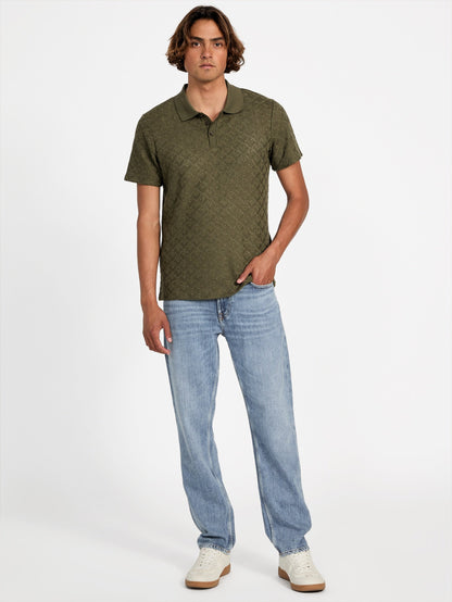 SS LOGAN KNIT POLO