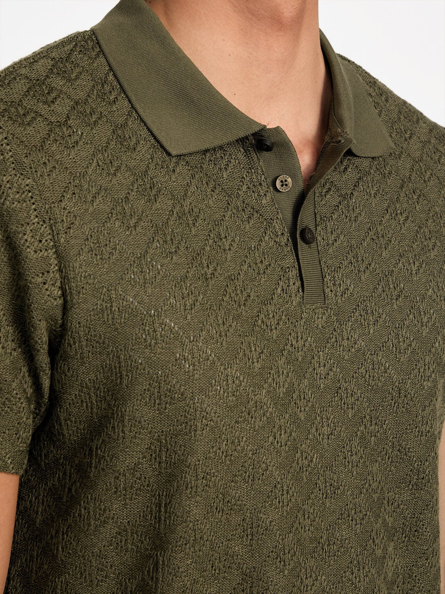 SS LOGAN KNIT POLO