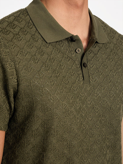 SS LOGAN KNIT POLO