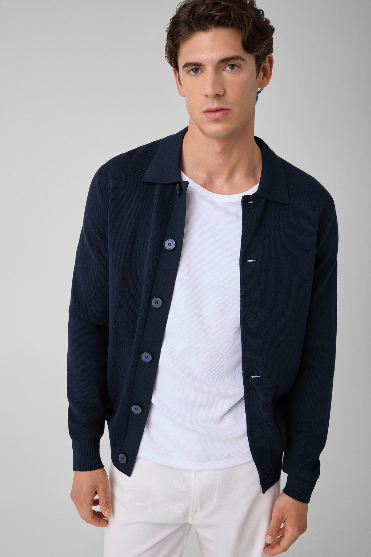 NOAH POLO CARDI SWTR