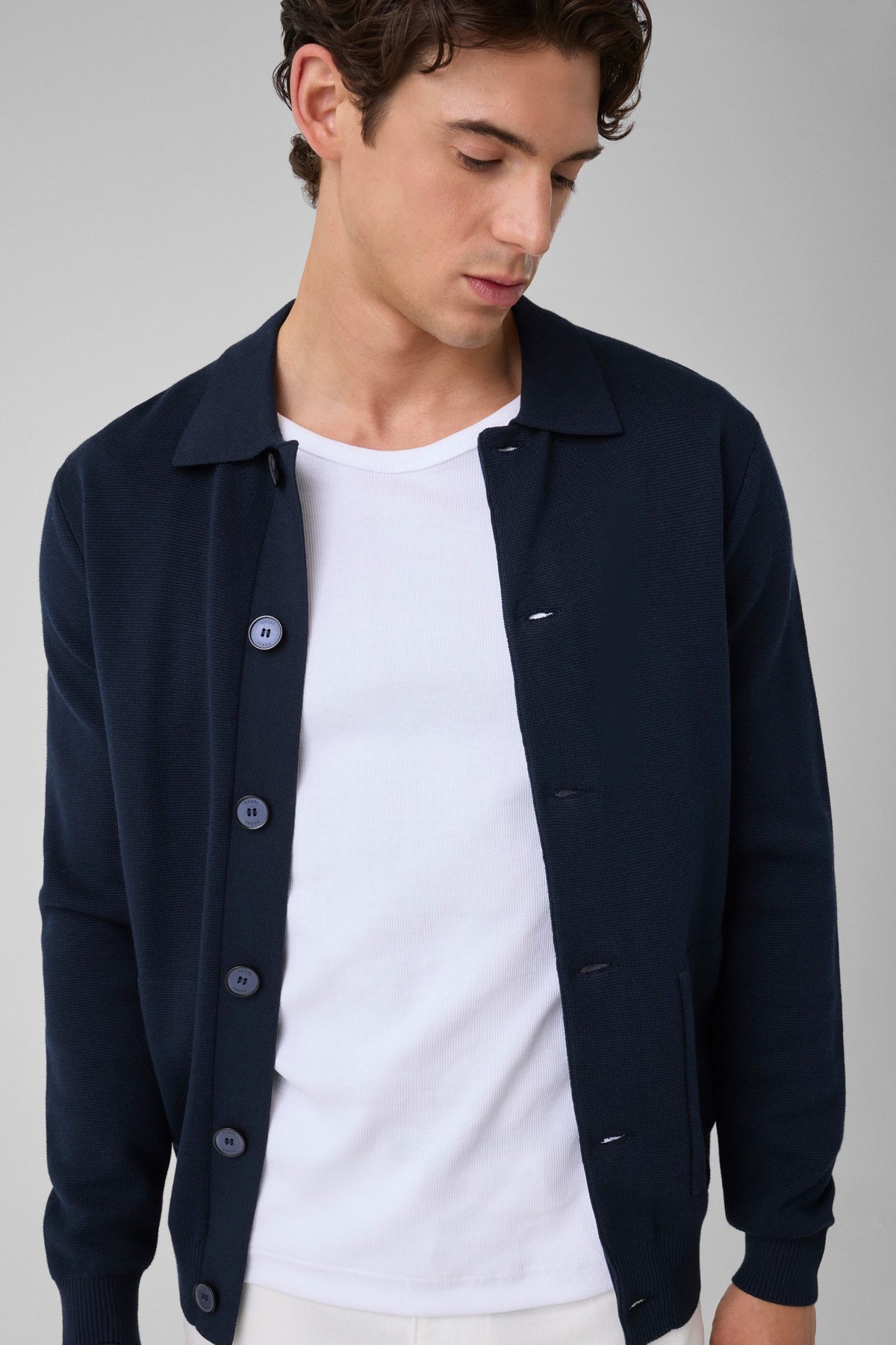 NOAH POLO CARDI SWTR