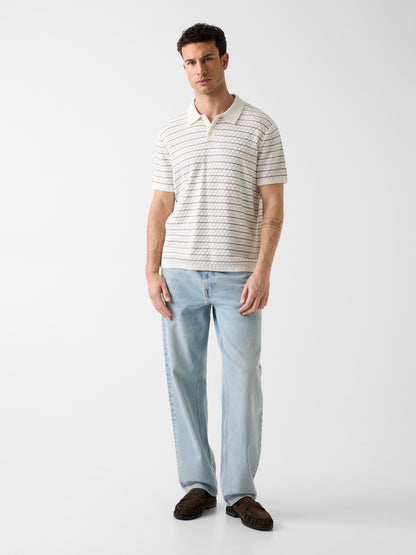 SS CHECKERED STRIPE