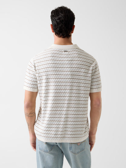 SS CHECKERED STRIPE