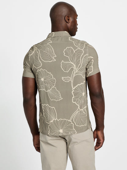 ECO RAYON FLORAL SS