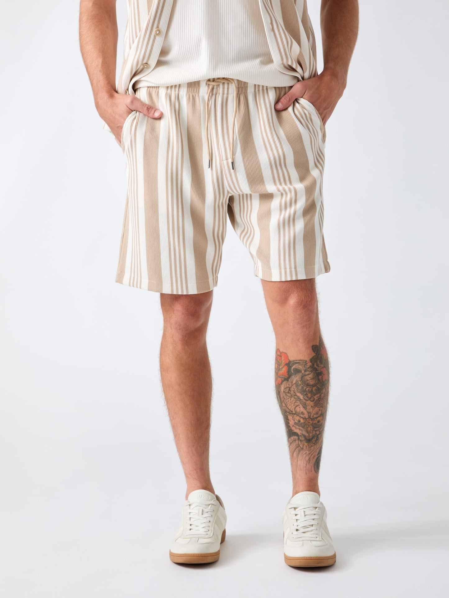 ARIN STRIPE KNIT SHO