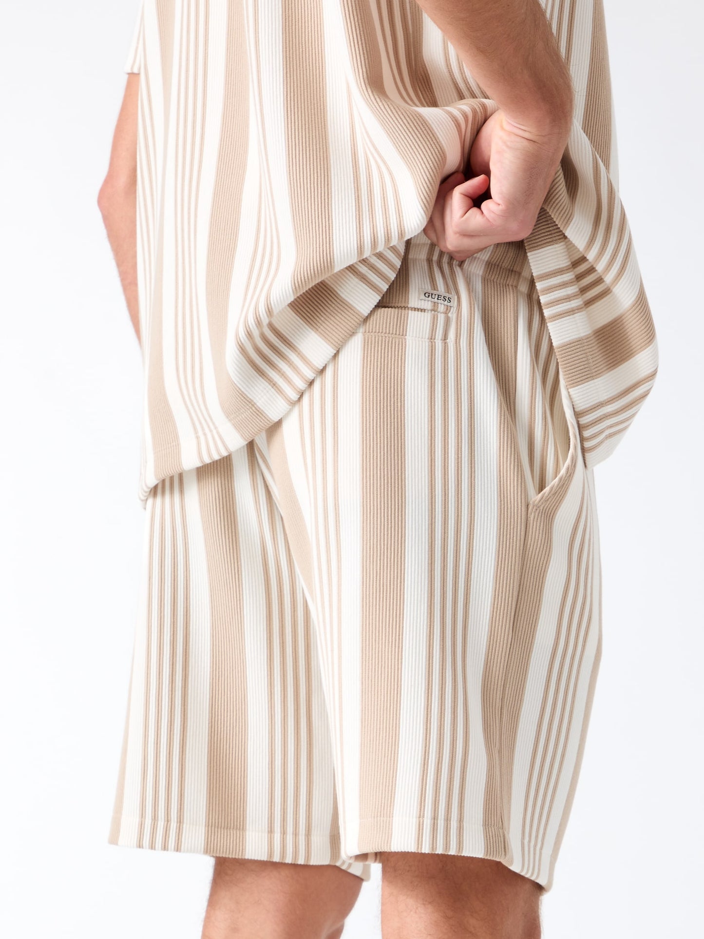 ARIN STRIPE KNIT SHO
