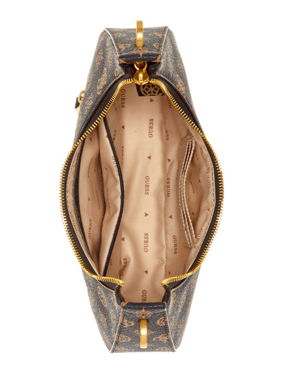 KUBA TOP ZIP SHOULDER BAG