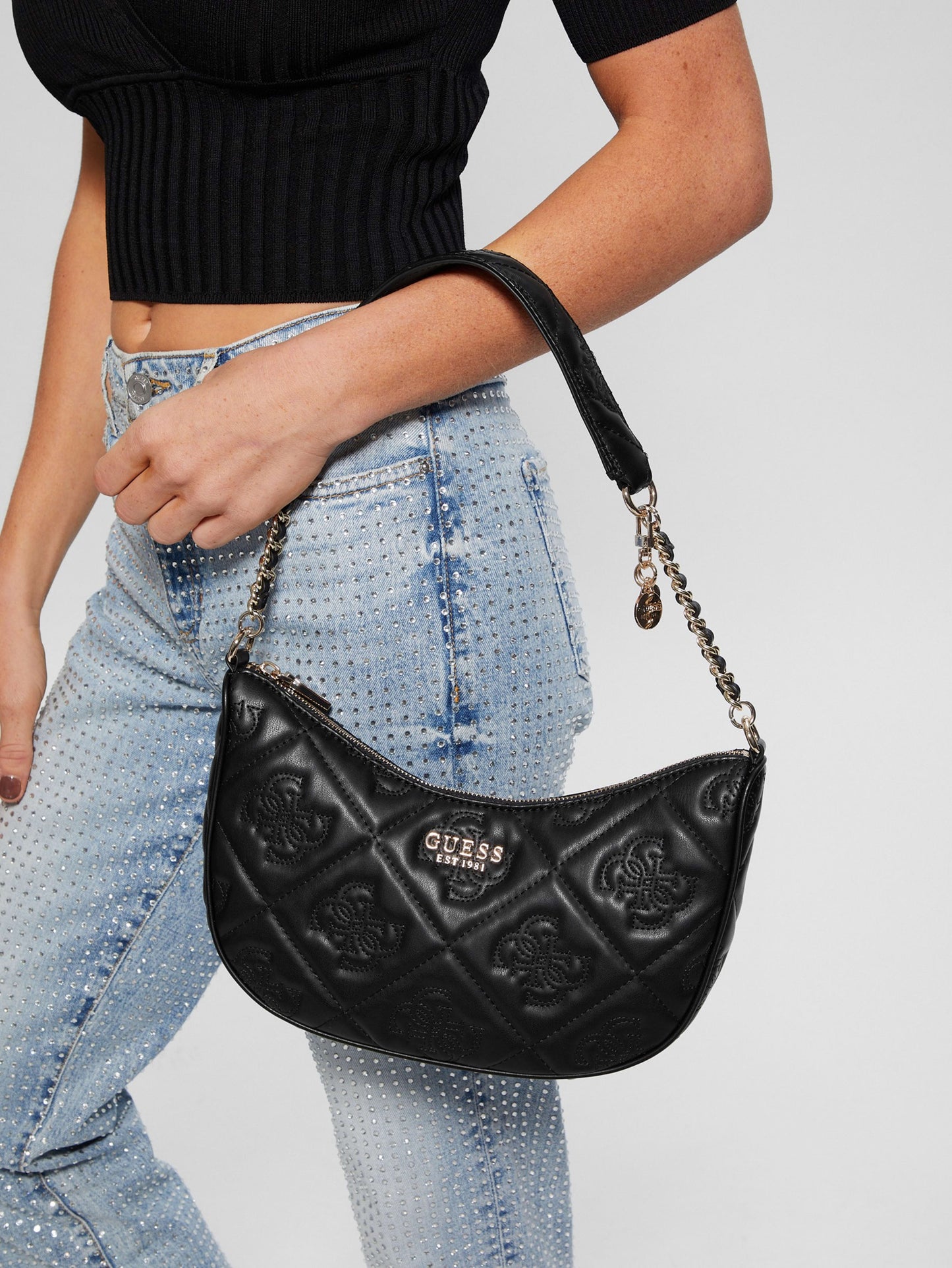 MARIEKE TOP ZIP SHOULDER BAG