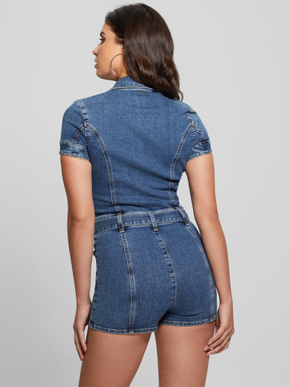 SS DEANA DENIM ROMPER