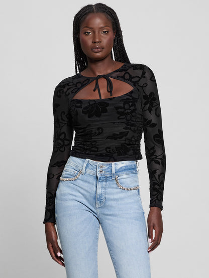 LS TIE FRONT LARISSA