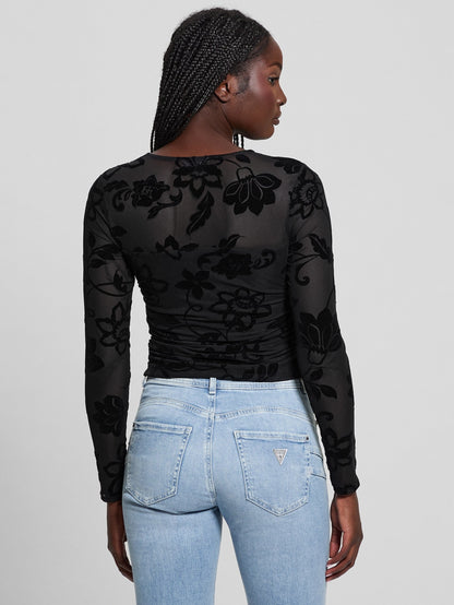 LS TIE FRONT LARISSA