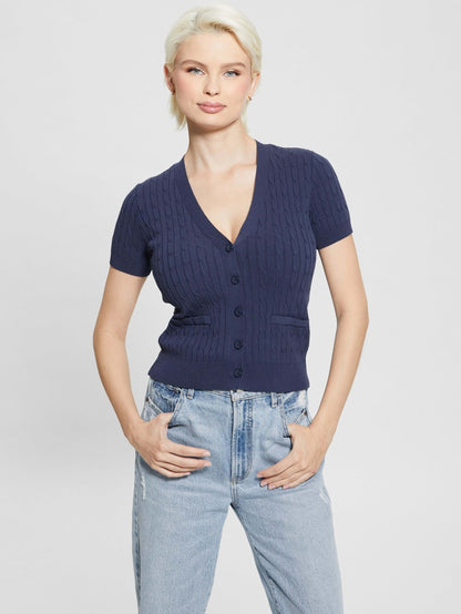 SS TWISTED CABLE LISA CARDIGAN